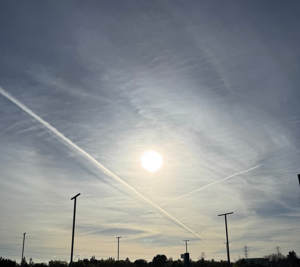 Morning Chemtrails